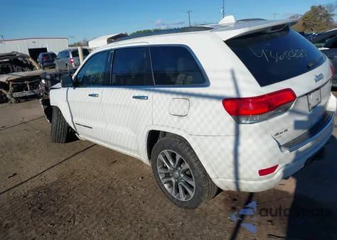 2018 Jeep Grand Cherokee Overland 4X4 from USA, damaged, VIN 1C4RJFCT0JC217772